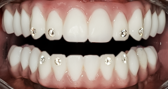 After detail, Implant Supported Upper and Lower Denture, Cedric