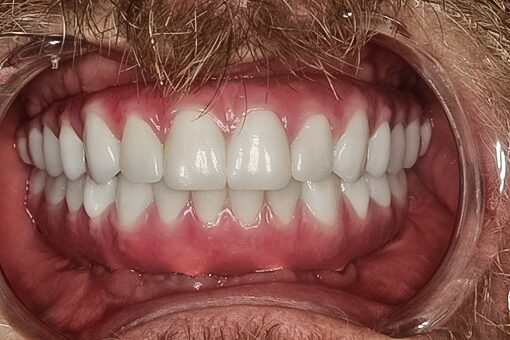 After Implant Supported Upper and Lower Denture, Josh