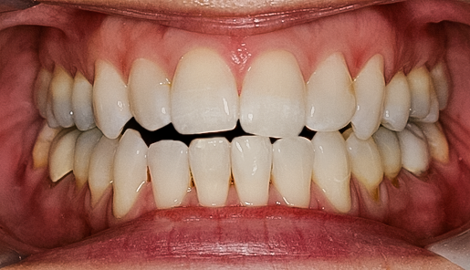 Before Invisalign®, Rebecca