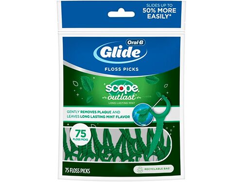 Oral-B floss picks