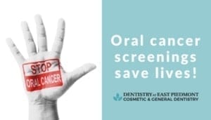Oral cancer screenings save lives!