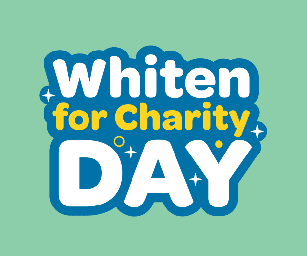 whiten for charity logo